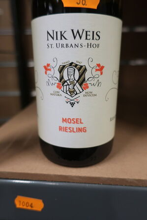 3 fl. hvidvin, Nik Weis, Mosel Riesling 2023