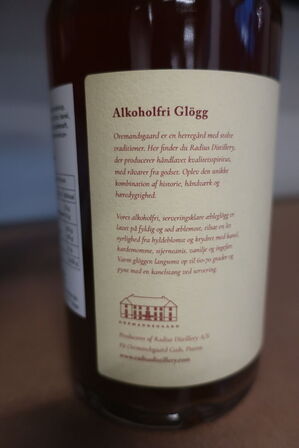 4 fl. gløgg, Oremandsgaard gods, alkoholfri gløgg