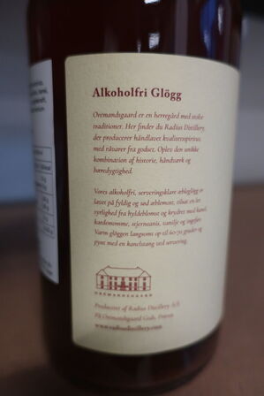 4 fl. gløgg, Oremandsgaard gods, alkoholfri gløgg