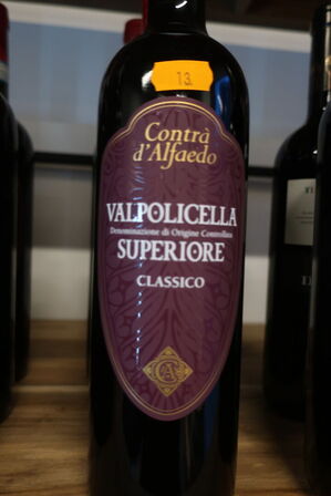 3 fl. rødvin, Contra d'Alfaedo, Valpolicella Ripasso 2019 Classico