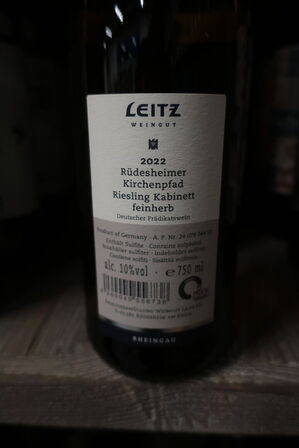 4 fl. hvidvin, Leitz, Kirchenpfad 2022