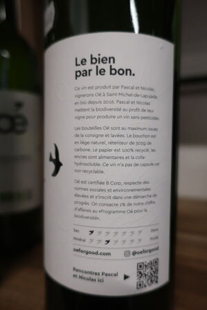 4 fl. rødvin, Le Bordeaux OE 2021