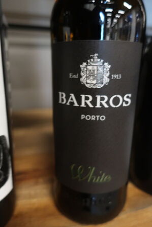 1 fl. hvid portvin, Barros Porto 
