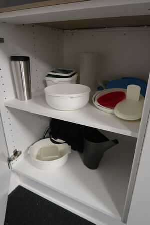 Indhold i køkkenskabe