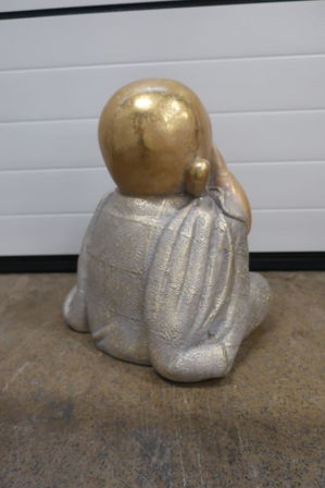 Siddende buddha H46 cm. 