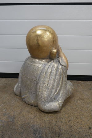 Siddende buddha H46 cm. 