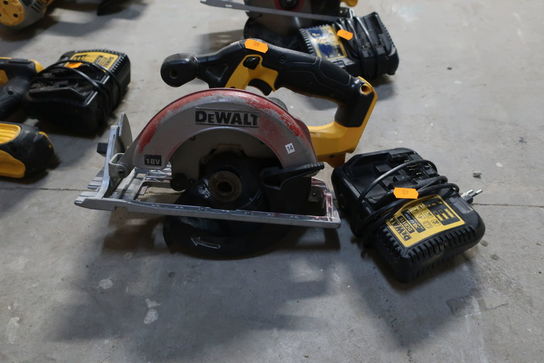 Håndrundsav DEWALT DCS391 med lader