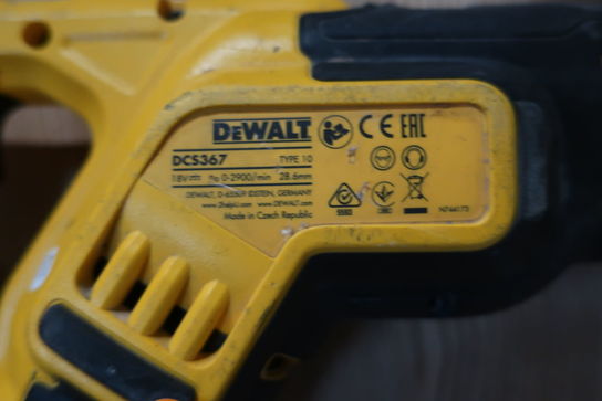 Bajonetsav DEWALT DCS 367