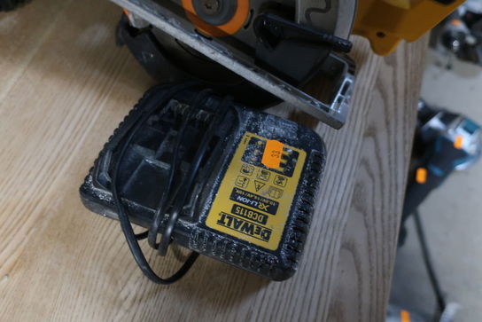 Håndrundsav DEWALT DCS391 med lader