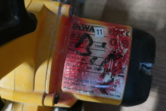 Håndrundsav DEWALT DCS391 med lader