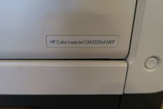 Printer, HP Color Laserjet CM2320nf MFP