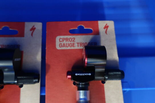 2 stk. cykelpumpe/patroner SPECIALIZED CPRO2 Gauge trigger