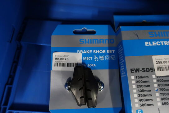 Bremseklodser og elektriskkabel SHIMANO