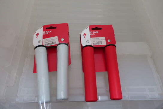 2 par håndtag SPECIALIZED XC Race Grip red/white L/XL