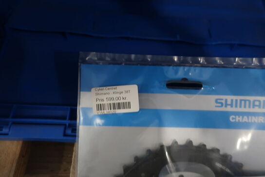 Klinge SHIMANO 2x, 104mm, 38T, Deore XT