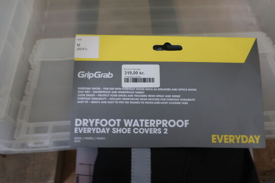 Skoovertræk GRIPGRAB Dryfoot Waterproof Everyday Shoe Covers 2 str: M