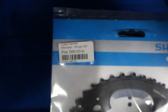 Klinge SHIMANO 2x, 104mm, 38T, Deore XT