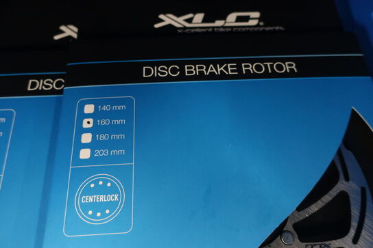 2 stk. skivebremser XLC Disc Brake Rotor 160mm