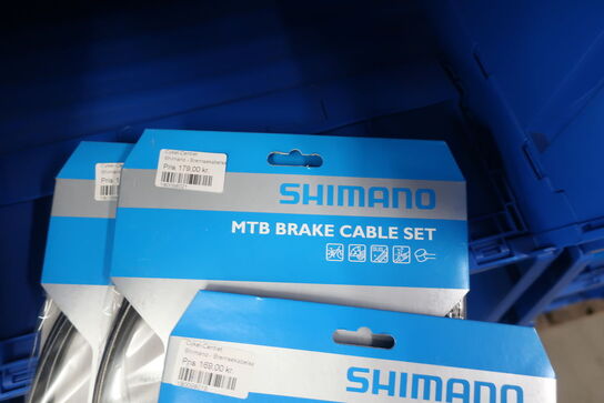 3 pakker bremsekabler SHIMANO road brake cable set