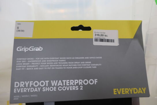 Skoovertræk GRIPGRAB Dryfoot Waterproof Everyday Shoe Covers 2 str: S