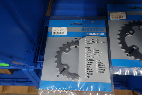 3 stk. klinger SHIMANO