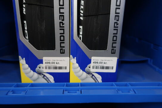 2 pakker dæk MICHELIN Power Endurance 700x28c