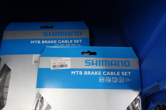 2 pakker bremsekabler SHIMANO MTB brake cable set