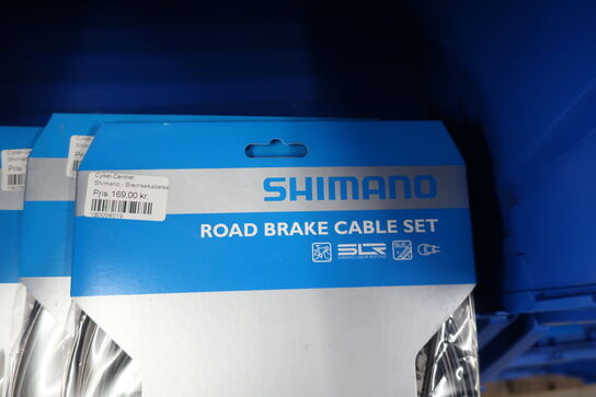 3 pakker bremsekabler SHIMANO road brake cable set