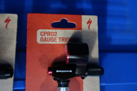 2 stk. cykelpumpe/patroner SPECIALIZED CPRO2 Gauge trigger