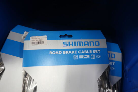 3 pakker bremsekabler SHIMANO road brake cable set