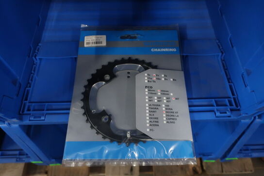 Klinge SHIMANO 2x, 104mm, 38T, Deore XT