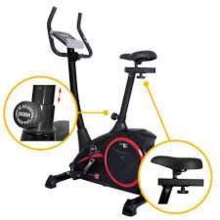 Top sport al 2 ergometer motions cykel Black edition