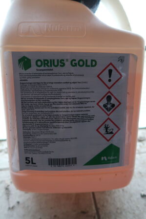 2 stk. dunke med svampemiddel ORIUS GOLD 5L