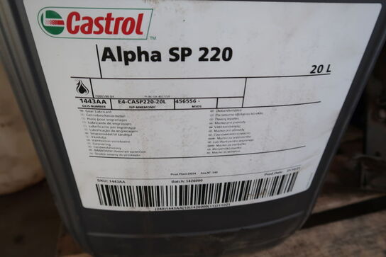 Div. sprøjter, kander, fedt, olie CASTROL Alpha SP 220