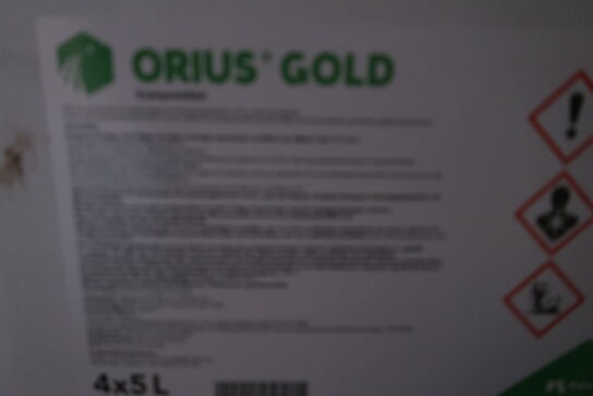 4 stk. dunke med svampemiddel ORIUS GOLD 5L