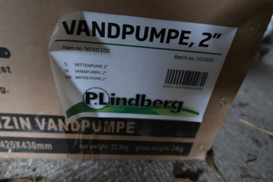 Benzin vandpumpe P.LINDBERG