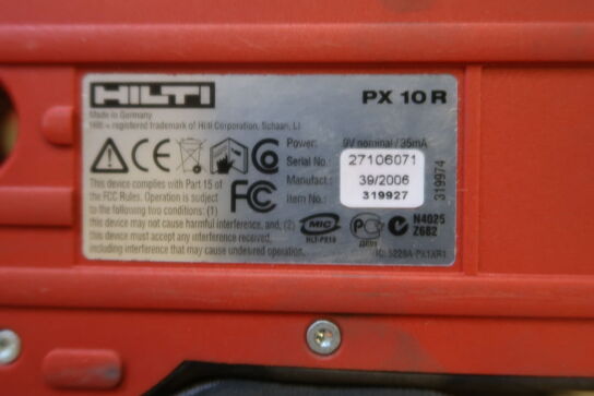 Transpointer HILTI PX 10 R+T