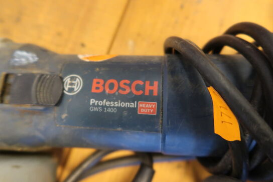 3 stk. vinkelslibere METABO, HILTI & BOSCH