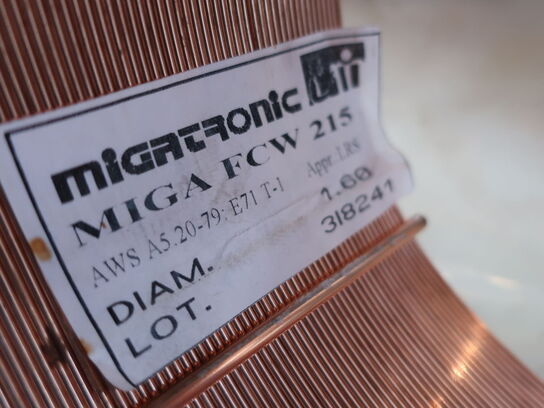 Svejsetråd MIGATRONIC MIGA FCW 215 Ø1.6mm