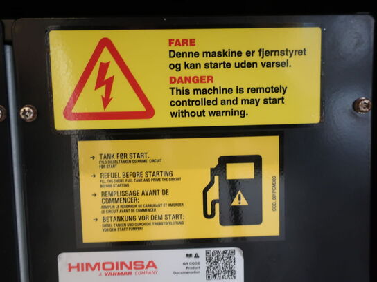 Dieselgenerator HIMOINSA HSY 15 11.6kW