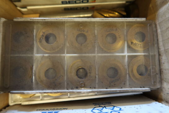 40 stk. SECO carbide inserts M14 + bor