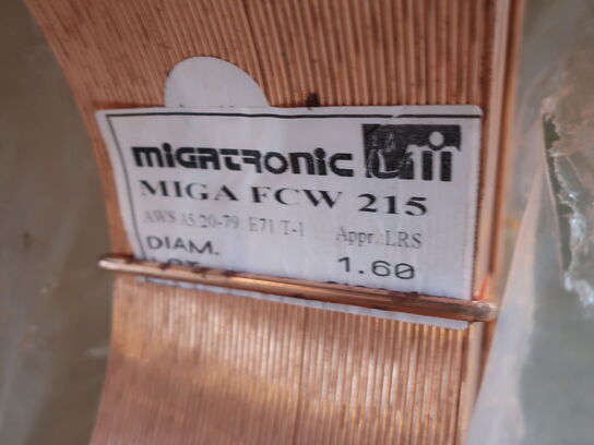 Svejsetråd MIGATRONIC MIGA FCW 215 Ø1.6mm