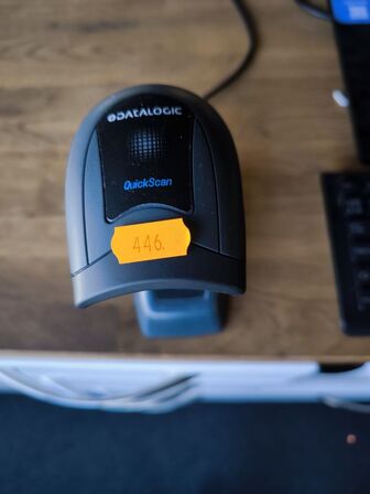 Håndscanner DATALOGIK samt Labelprinter BROTHER