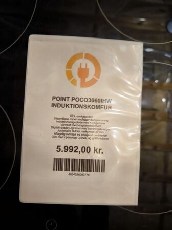 Induktionskomfur POINT POCO3060IHW