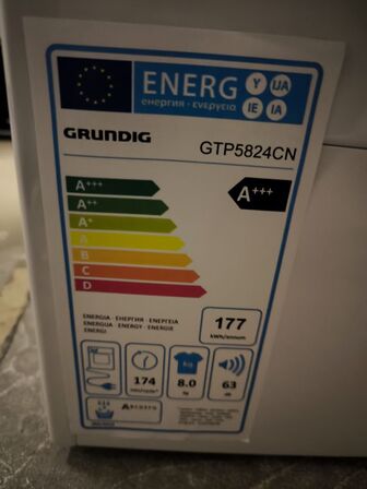 Tørretumbler GRUNDIG GTP5824CN