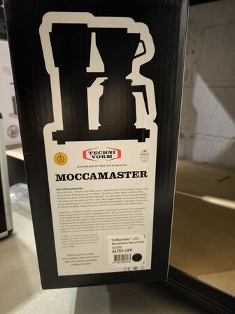 Kaffemaskine MOCCAMASTER 1,25L - Sort