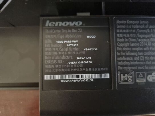 Lenovo Tiny In One 23