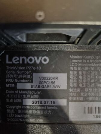 Lenovo P27q-10