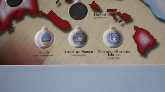 Quartersamling USA Quarters 1999-2009