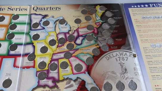 Quartersamling USA Quarters 1999-2009